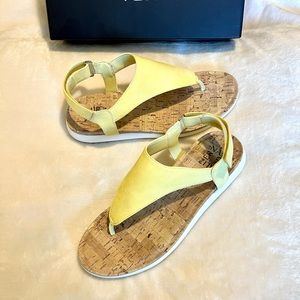NATURALIZER MEGHAN ICED LEMON SANDALS SIZE 9M
